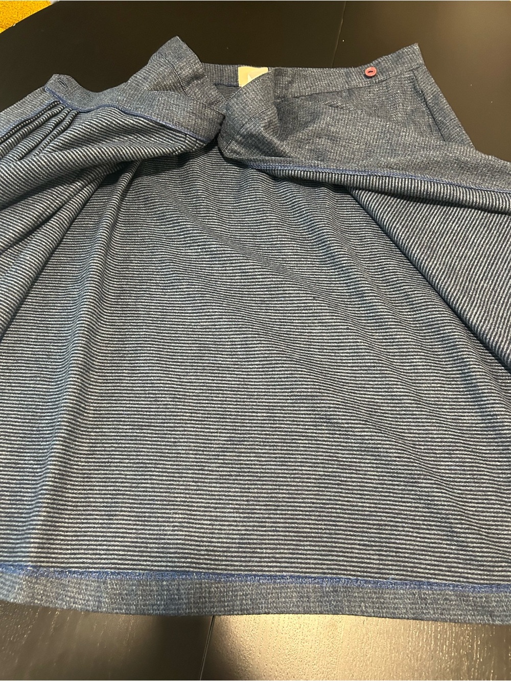 Vintage Pleated Skirt Wool Blend Dark Academia Preppy Classic size 40 - Picture 12 of 14